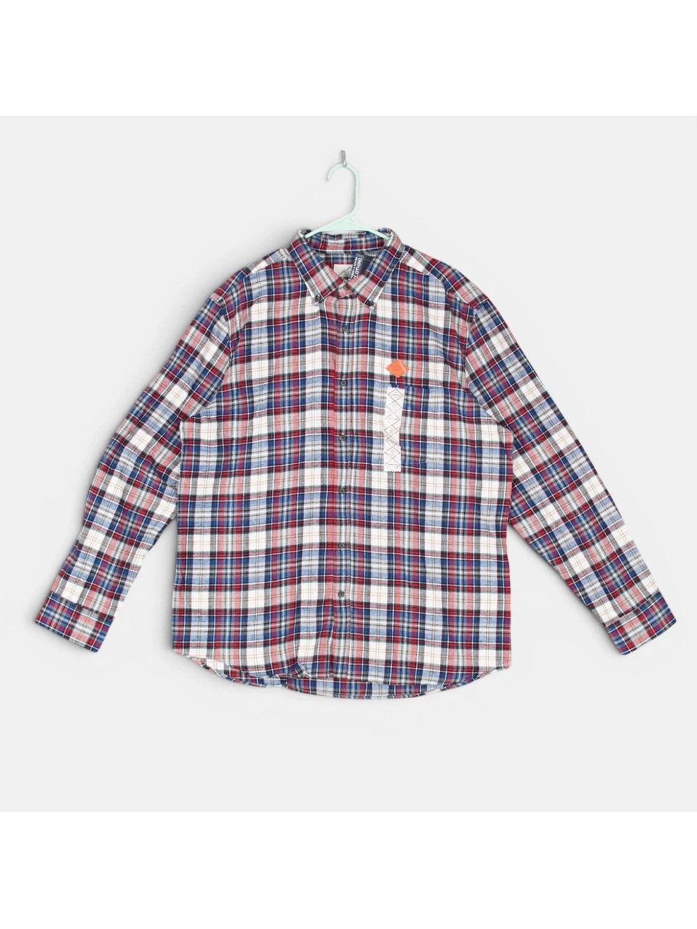 NWT St Johns Bay Super Soft Flannel Shirt Mens Sz X-Large Plaid Outdoor Cabin